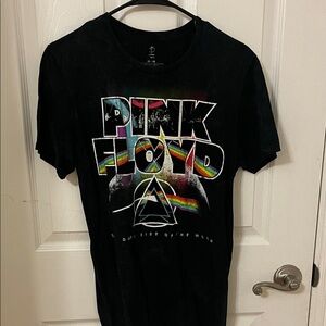 Pink Floyd Black Graphic Band Tee